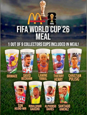 McDonald's 2026 FIFA World Cup Collectible Cups *35% OFF 4 OR MORE* USE THE CART picture