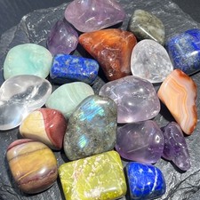 Assorted Tumbled Stones And Crystals Mix (By The Ounce or Pound) Wholesale picture