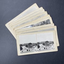 Michigan Mining & Town Stereoview Lot of 10 Unbranded Industrial Views picture