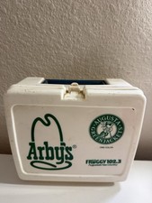 Vintage 1993 Arby’s Augusta GreenJackets Froggy 102.3 Promo Lunch Box Rare picture