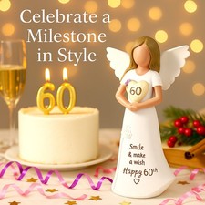 60th Birthday Gifts For Her Resin Figurine Women Sculpted Hand-Painted Figurines picture