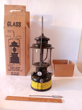 Coleman Military Lantern  (SMP style) 1965 Vietnam Era with box & spare parts picture