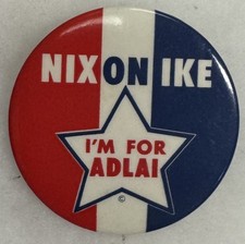 1956 ADLAI STEVENSON 2 1/8
