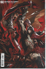BATMAN VS ROBIN #1 ALEXANDER LOZANO VARIANT DC COMICS 2022 NEW UNREAD BAG BOARD picture