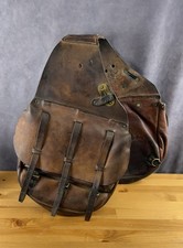 WWI WW1 U.S. Army Cavalry M1904 Saddle Bags LONG 1917 picture