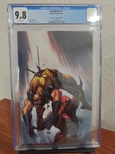 Deadpool #1 CGC 9.8 Segovia Virgin Edition picture