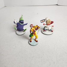 McDonalds 40 Years Of Famous Firsts Ornaments GRIMACE RONALD MCDONALD SPEEDEE picture