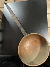 Large Antique Copper Bed Warmer/ Ladle/ Decor. Beautiful Piece Of Handmade Past picture