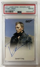 James Bond Mission 2011 Autograph Auto Daniel Craig 007 Quantum of Solace PSA 8 picture