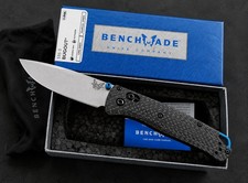 Benchmade 535-3 Mini Bugout Black Grivory Handle Folding Knife USA New picture