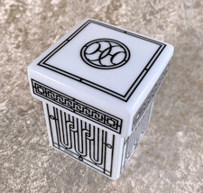 Hermes Paris H Deco Sugar Box / Small Box Container Porcelain Tableware picture