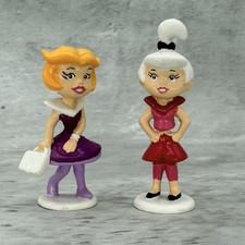 Judy and Jane The Jetsons, Applause 3” PVC Figurines, 1990 Vintage picture