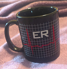 Vintage 2000 ER (TV Show) Black Ceramic Coffee Mug picture