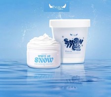 Angel Skin White As Snow Bleaching Cream and Angel Skin Snow Milk Scrub Set picture