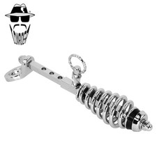 ORIGINAL LOWRIDER Chrome 5-Hole Bike Slammer Set Spring Fork Suspension Base Kit picture