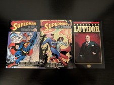 Superman The City of Tomorrow Volumes 1 + 2 and President Luthor TPB First Print picture