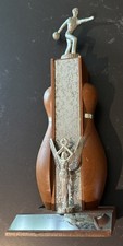 Vintage MidCentury Modern 1964 All Events Champ Bowling Trophy-Very Good picture