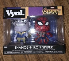 New In Box Funko Vynl Avengers Infinity War: Endgame Thanos & Iron Spider 2-Pack picture