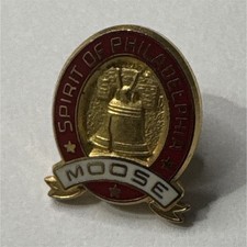 Moose Spirit of Philadelphia Fraternal Organization Lapel Pin picture
