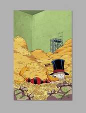Disney's Ducktales Uncle Scrooge McDuck Money Wall Art Print 11