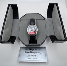 Mickey Mouse Sorcerer Fantasia Watch Disney World 25th Anniversary 110 of 2000 picture