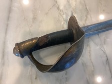 Rare American Civil War 1861 Ames Union Naval Cutlass sword with markings M329 picture