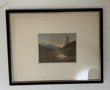 Charles Sawyer Photo Print Echo Lake, Franconia Notch NH, White Mountains picture