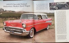 1955 1956 1957 CHEVROLET NOMAD 14 pg REVIEW picture