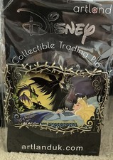 Sleeping Beauty Enchanted Slumber Maleficent LE 125 Artland Pin Dragon Mali Rare picture