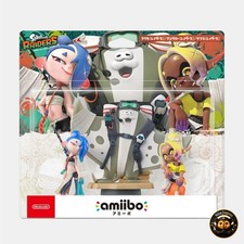 amiibo Splatoon Raiders Set Deep Cut Shiver Frye Big Man Nintendo Figure picture