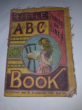 antique 1884s Little ABC Book new york  picture