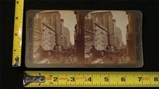 b012, U & U Stereoview, #(10) Street Scene, Randolph St. in Chicago, ILL., c1903 picture