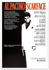 Scarface Al Pacino Classic movie mini poster style type MAGNET picture