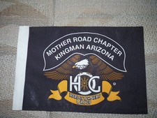 Harley Davidson HOG Owners Group Mother Road Route 66 Dealership bike Flag 11X17 picture