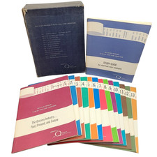 Vtg 1965 Quaker Oats Cereal Self Study Program Retail Food Operations Employee picture