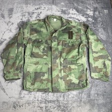 Vintage Serbian Army M93 Oakleaf Field Jacket Military Utility Medium picture