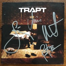 Trapt Rock Band Autographed CD Cover Someone In Control Guaranteed Authentic picture