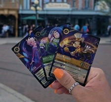 Disney Lorcana TCG Exclusive | Disneyland Paris Promo Full Set | 6/DIS FR picture
