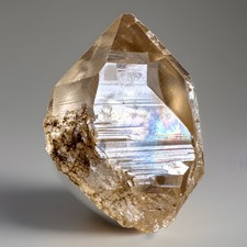 “Golden Diamond”Hashupi Himalayan Iridescent Akashic Growth Facet Quartz Crystal picture