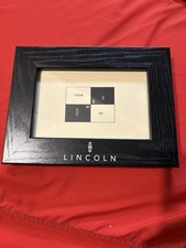 Lincoln / Ford Motor Company Picture Frame Wood 4X6 Black Ford  OEM Vintage -NEW picture