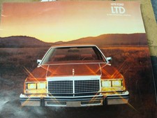 Original 1979 FORD LTD ,   Deluxe Sales Brochure picture