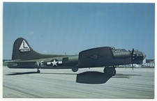Boeing B-17 G Flying Fortress Bomber Plane Postcard Air Force Museum Ohio picture