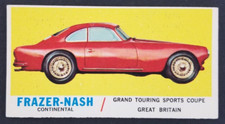 Vintage 1961 Topps Sports Cars Card #54 (Pretty Sharp) picture