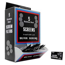 500 Pipe Filters 20mm Silver Screens Stainless Steel Pipe Screens 3/4 (Full Box) picture