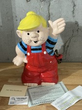 Dennis the Menace Cookie Jar 1997 Treasure Craft Limited Edition /1000 COA picture