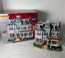 LEMAX Kingsley Manor 2009 Signature Collection with Bulb Cord Village RETIRED picture