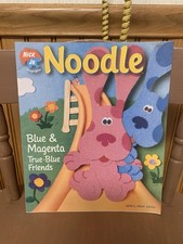 RARE Vintage Nick Jr Noodle April May 2000 Print Magazine Blue’s Clues Maisy picture