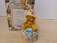 Cherished Teddies MOM Covered Tinket Box Bear Figurine 306614A picture