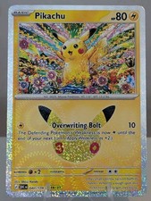 Pokemon TCG Pikachu 040/128 (18/30) 30th Celebration Holo English Shinji Kanda picture