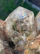 XXL Garden Quartz Cluster | Collector’s Grade Lodolite Quartz | Clear Scenic picture